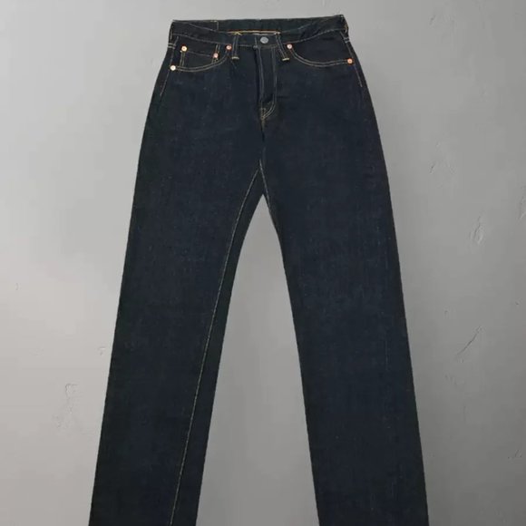 The Flat Head 14.5oz Straight Tapered Jeans - Picture 1 of 3